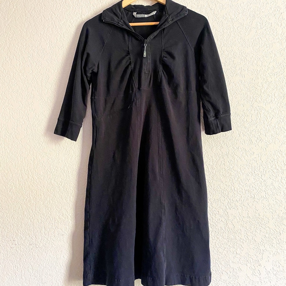 Athleta Black Organic Cotton Discovery Dress